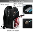 thumbnail image 4 of Easygdp Buffalo Plaid Love And Gnome Mochila para Laptop de Viaje con Puerto USB, Mochila para Laptop con Puerto de Carga USB para Mujeres y Hombres, 4 of 7