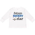thumbnail image 3 of Inktastic Future Hockey Star Sports Boys or Girls Long Sleeve Toddler T-Shirt, 3 of 5