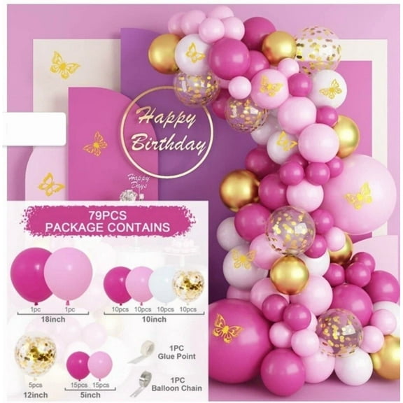 Birthday Baloon Garland