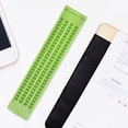 thumbnail image 1 of 4 Lines 28 Cells Braille Slate Braille Writing Slate Plastic Braille Slate Kit, Green (2), 1 of 7