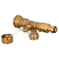 thumbnail image 5 of Camco RV 4-Port Propane Tee - Mounts Inline - Brass, Brown (59113), 5 of 6