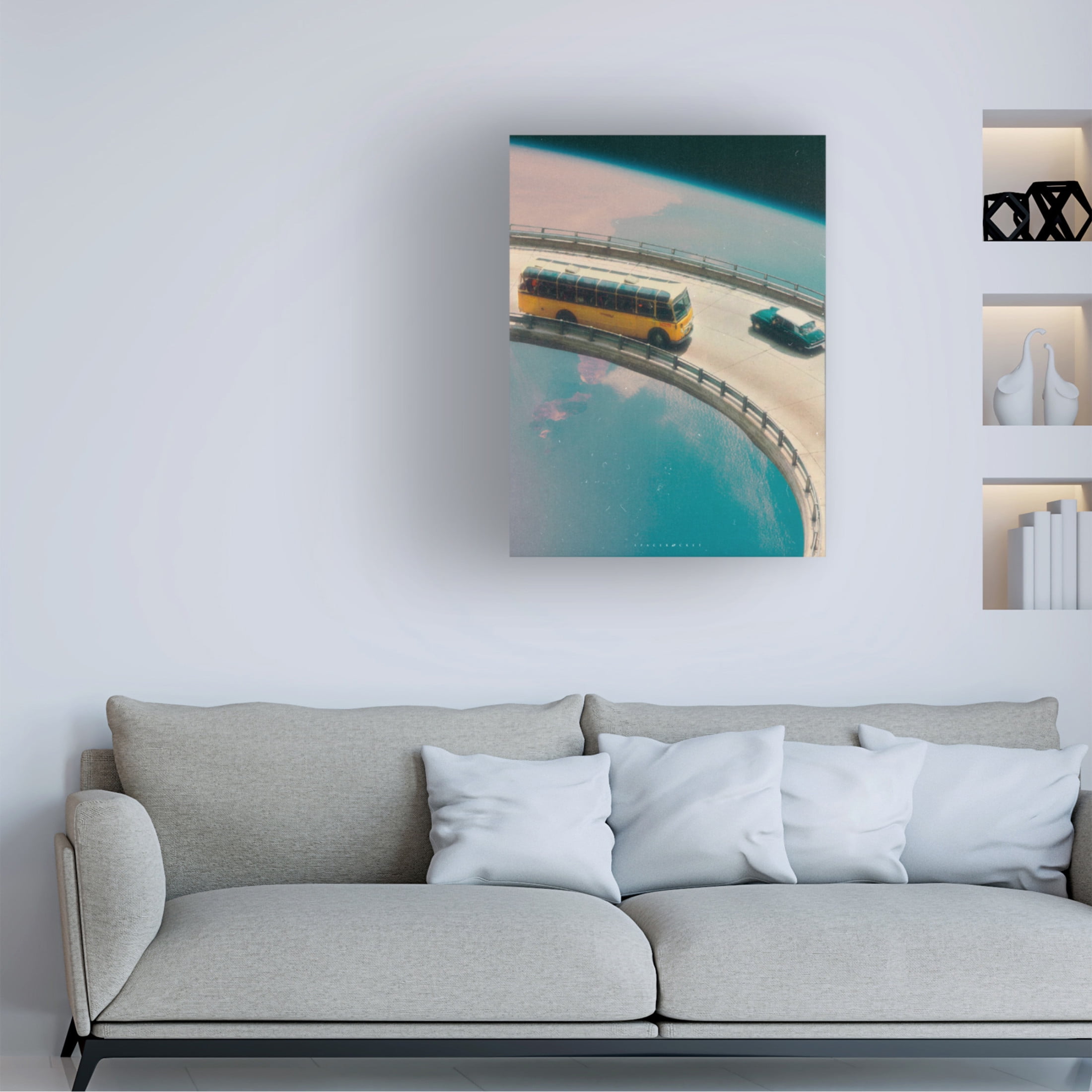 Trademark Fine Art spacerocket art 572 Canvas Wall Art