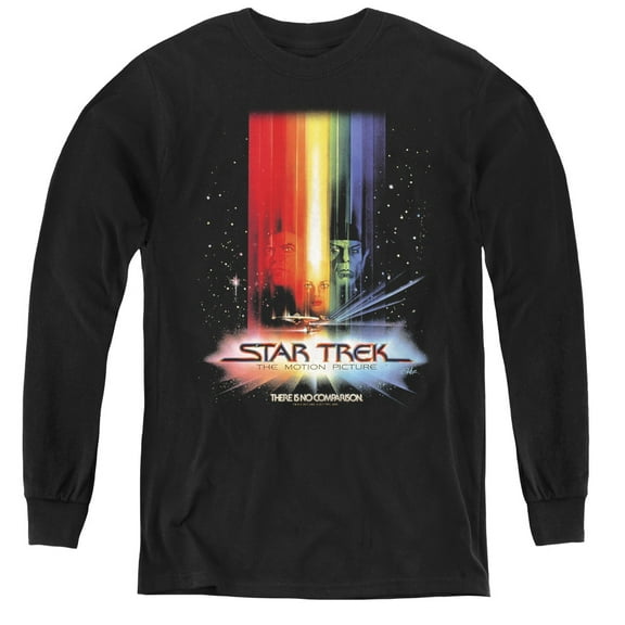 Star Trek - Motion Picture Poster - Youth Long Sleeve Shirt - Large