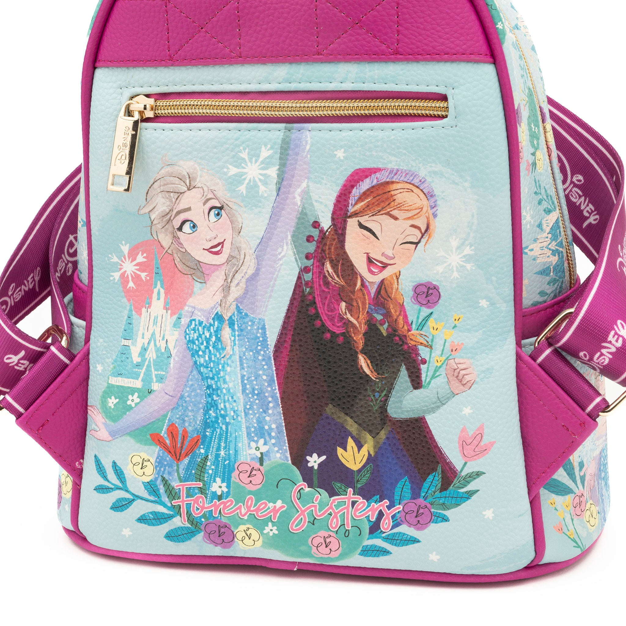 Frozen WondaPop 11" Vegan Leather Fashion Mini Backpack