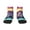1 Black, variant on Geometry Dash Funny Socks Men Women Adults Novelty Graphic Crew Tube Socks Crazy Design Casual Dress Socks for Sports,Running,Travel