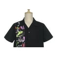 thumbnail image 4 of Men Casual Shirts Panel Pattern Button Down Shirt, 4 of 6