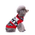 thumbnail image 1 of Dog Knitted Sweater Puppy Sweater Warm Soft Pet Holiday Clothes for Small Medium Cats and Dogs ShopWise Round, 1 of 21