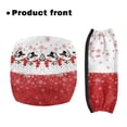 thumbnail image 2 of HELLHERO Snowflakes Seat & Backrest Cover Set Rollator Seat Cover with Easy Install Stretchable Material Sun & Dust Protector for Elderly, 2 of 7