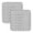 Grey, variant on Chair Seat Cushions, Absorbent Washable Incontinence Chair Pads Non-Slip Waterproof Seat Protector Pads for Incontinence for Senior Children 22"X21", Set of 2