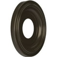 thumbnail image 2 of Ekena Millwork 10"OD x 3 1/2"ID x 1 1/8"P Traditional Thermoformed PVC Ceiling Medallion (Fits Canopies up to 5 1/2"), Metallic Dark Bronze, 2 of 5