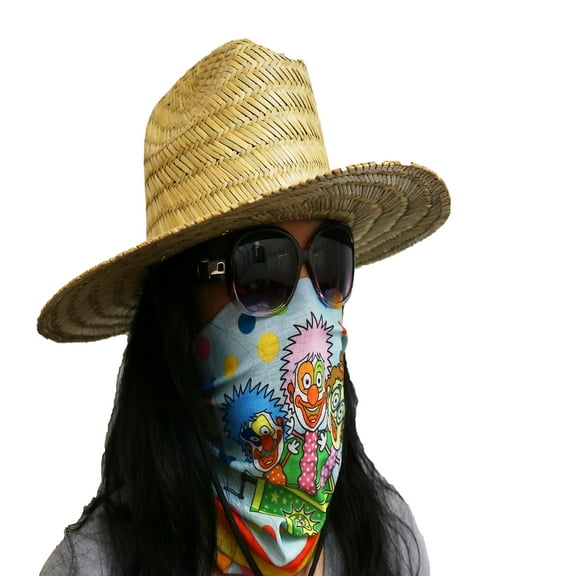 Children Face Mask Neck Gaiter Bandana Seamless Multifunctional Unisex Headwrap Balaclava for him her