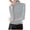a-Grey34576, variant on VNKIDY Women's Turtleneck Sheer Mesh Long Sleeve T Shirt Stretchy Slim Fit Layering Blouse For Casual Daily Outdoor Wear Fashionable Tops