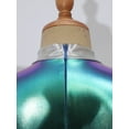 thumbnail image 7 of TiaoBug Girls Halloween Alien Dresses Cap Sleeve High Waist Metallic A-Line Dress Space Dress Up Blue 12, 7 of 7