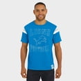 thumbnail image 4 of Men's Darius Rucker Collection by Fanatics  Blue Detroit Lions Football Stripe Sleeve T-Shirt, 4 of 6