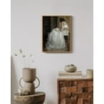 thumbnail image 2 of Drsoum Medieval Lady Country Room Art 11x14in Nature Framed Classic Prints Bathroom Office Decor, 2 of 6