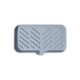 thumbnail image 1 of Injueey Bandeja para fregadero soporte de esponja estante de drenaje mano de obra sin rebabas comodidad accesorios para el hogar dureza a Organizadores de utensilios de cocina Gris claro Grande/Nuevo, 1 of 6