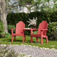 thumbnail image 2 of Wildridge Classic Deck Chair Tete-A-Tete, Cardinal Red - Outdoor Weather Resistant HDPE Furniture for Patio, 2 of 4