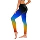 thumbnail image 1 of Gibobby Leggings Afelpados Para Mujer Leggings para mujer Ajuste Yoga Gimnasio Entrenamiento Running Leggings（Azul， M), 1 of 4