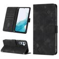 thumbnail image 1 of Compatible with Samsung Galaxy A54 5G Classic Embossed PU Leather Case with Card Holder Shockproof Cover, 1 of 5