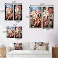 thumbnail image 4 of Designart "Luxurious Lilies II" Lilies Wall Art Set Of 2 - White Floral Gallery Set For Office Decor, 4 of 7
