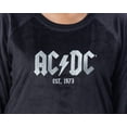 thumbnail image 3 of AC/DC Womens' Classic Logo Symbol Sweater and Shorts Sleep Pajama Set, 3 of 7