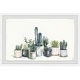 thumbnail image 2 of Cacti Party Framed Painting Art Print, 30.00" x 1.50", 2 of 6