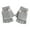 Gray, variant on 2pack Flexible Finger Movement Gloves Cold Weather Knitted Gloves Child Gloves for Daily Use