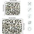 thumbnail image 3 of Dish Drying Mat for Kitchen Counter, Animal Skin Print Leopard Microfiber Kitchen Dish Mat Super Absorbent Dish Drainer Mat Heat-resistant Kitchen Counter Mat, 16x18 Inch, 3 of 7