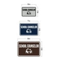 thumbnail image 5 of Classic Framed School Counselor Sign (Brushed Silver) - Small, 5 of 5