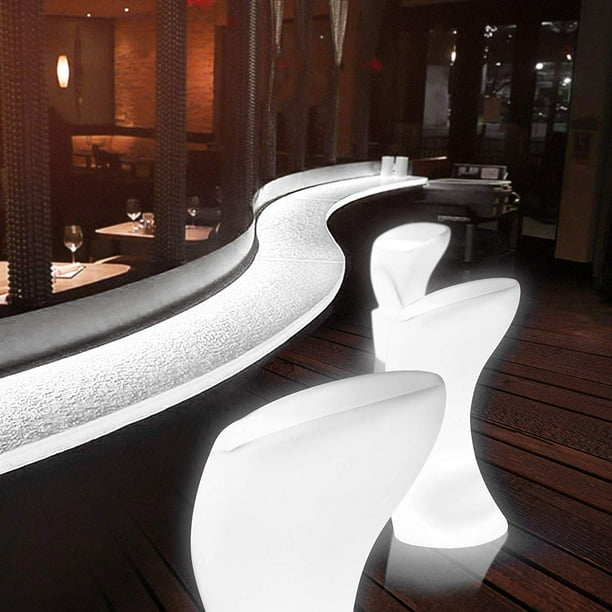 Changing Color LED Light Up Furniture Bar Stool Lounge Bar Chair