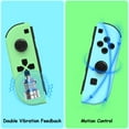 thumbnail image 2 of Wireless Controller Compatible with Switch,Wireless Controllers Replacement for N-Switch/Lite/OLED Support Double Vibration/Wake-Up/Screenshot/Motion/RGB Light, 2 of 8
