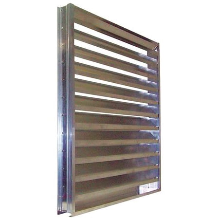 

Drainable Louver Fixed 35-1/2 H Alum
