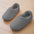 thumbnail image 4 of KANG Fleece Lined Closed Back Slippers Cozy Indoor Outdoor Shoes With Memory Foam Comfort Cushion For Warmth And Relaxation, 4 of 7
