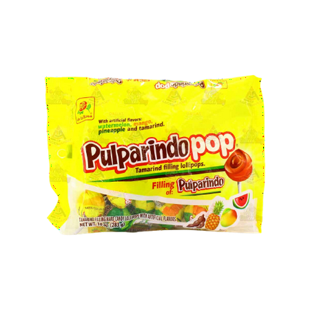 De La Rosa Pulparindo Pop Bag 15ct 19 g