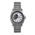 thumbnail image 1 of Reloj REIGN Impaler Semi-Skeleton Pulsera Blanco/Plata, 1 of 3