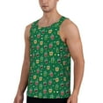thumbnail image 2 of Haiem Boba Milk Tea Men Workout Tank Top Gym Bodybuilding Sleeveless Muscle T Shirts Athletic Tank Breathable Workout Shirt-X-Large, 2 of 9