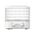 Food Dehydrator, 5Layer Rotating Dehydrator, Suitable For Food, Jerky