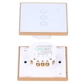 thumbnail image 3 of Interruptor Inteligente Inalámbrico Táctil WiFi Control Remoto Distribución de Energía 2200W Enchufe Reino Unido 95‑240VAC, 3 of 10