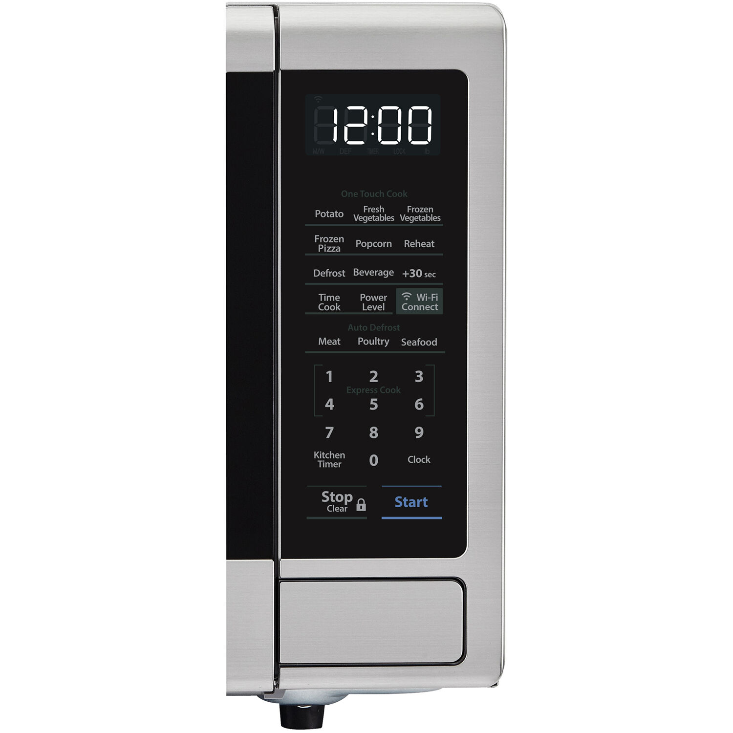 Sharp 1.1-Cu. Ft. Countertop Microwave with Alexa-Enabled Controls, Stainless Steel - image 3 of 8