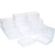 thumbnail image 5 of 24 paquetes de recipientes pequeños de plástico transparente SATINIOR con tapa con bisagras para gua, 5 of 6
