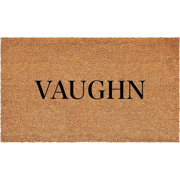 Calloway Mills 111551729 Bold Vaughn Personalized Doormat 17" x 29"