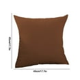 thumbnail image 3 of XMMSWDLA Throw Pillow , Velvet Soft Decorative Cushion for Sofa Bedroom Couch Car, 16x16 Inch, 3 of 8