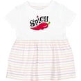 thumbnail image 3 of Inktastic Spicy Hot Chili Pepper Girls Baby Dress, 3 of 5