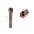 thumbnail image 2 of Uxcell Mini Ratchet Wrench 1/4" 6 Point Wrench Screwdriver Removal Tool for Car Vehicle, 2 of 5