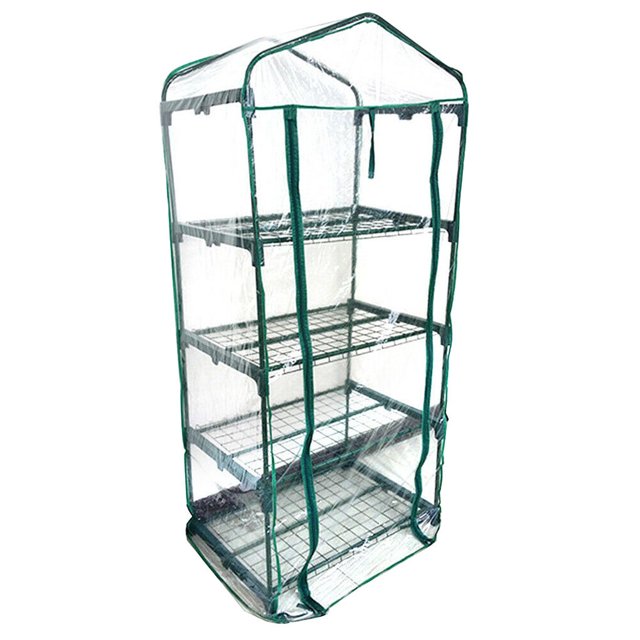 Cubierta de Invernadero de jardín Bearachild escudo de retención de calor impermeable transparente Tipo 3