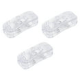 thumbnail image 4 of Uxcell AC 250V 2A On-Off Inline Cord Switch Clear for Table Lamp 3 Pack, 4 of 5