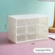 thumbnail image 1 of Organizador de escritorio para manualidades, almacenamiento con minisoporte extraíble de 9 cajones para oficina, hogar, colección, pequeñas pertenencias, manualidades, color blanco, 1 of 5