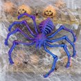 thumbnail image 5 of ievspot  3D Printed  Spider Figurine with Retractable Legs Movable Joints Halloween Spooky Articulated Spider Desktop Decoration Ornament, 5 of 8