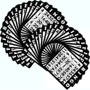 Regal Games Bingo Game Set with 50 Mixed 5.25 inch Bingo Cards (50 Card Kit)