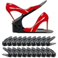 thumbnail image 1 of Organizador de ranuras para zapatos NVGSN, paquete de 20 unidades, negro, 1 of 7